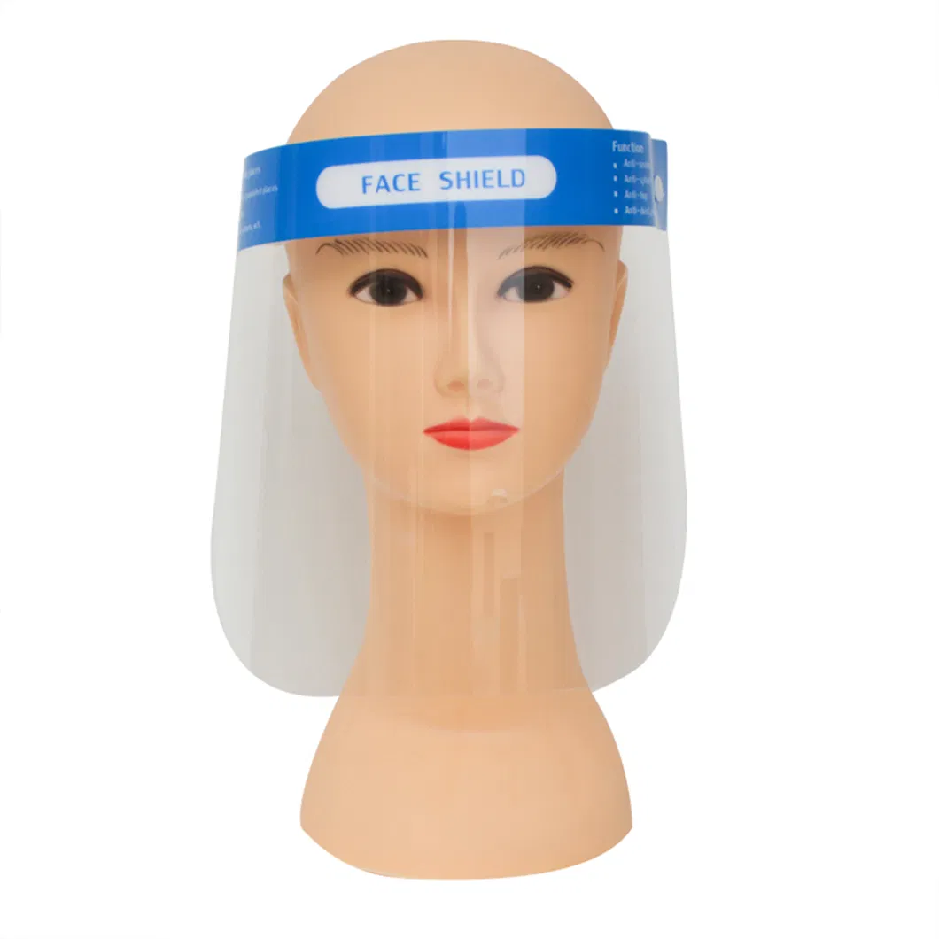 PETG Winter New Hot Sale Transparent Adjustable Face Shield Plastic