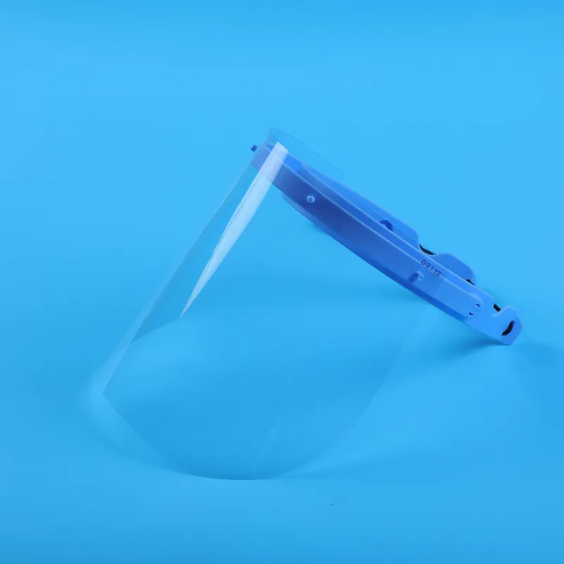 PETG Winter New Hot Sale Transparent Adjustable Face Shield Plastic