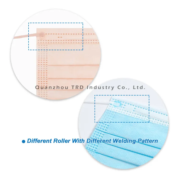 Pink Color Factory Price Disposable 3ply Face Mask Stock in Bulk