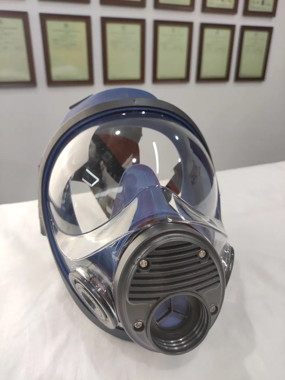 PPE Factory Sale Full Face Silicone Universal Filter Connector Gas Mask Cbrn