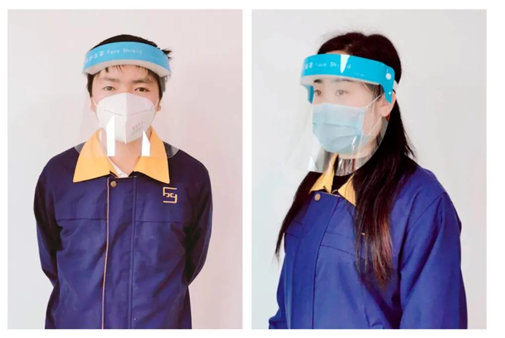 Protect Your Face Eye Mouth Anti-Fog  Prevention Protective Shield Reusable Eco Clear Pet with Certificates