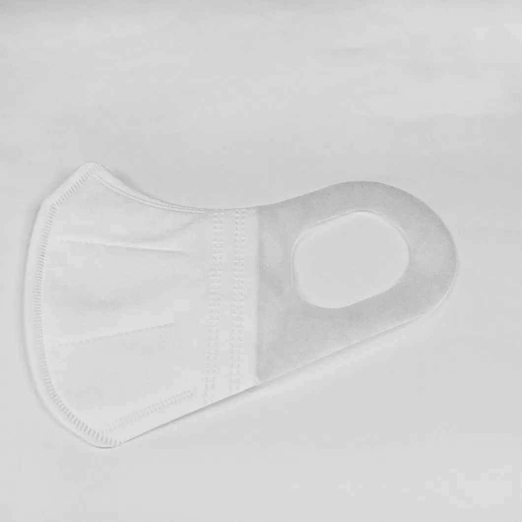 Protective Ear-Loop Pm2.5 Disposable Dust 3D White Masks