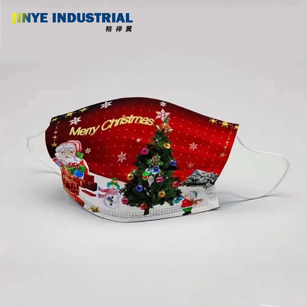 Protective Face Mask Christmas Halloween Face Mask Party Adult Face Masks for Festival Club
