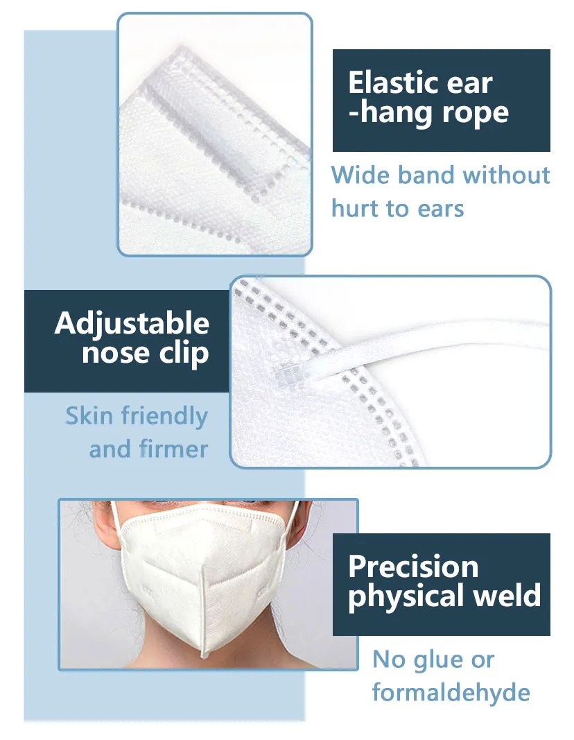 Protective Face Mask KN95 Mask N95 Mask En149
