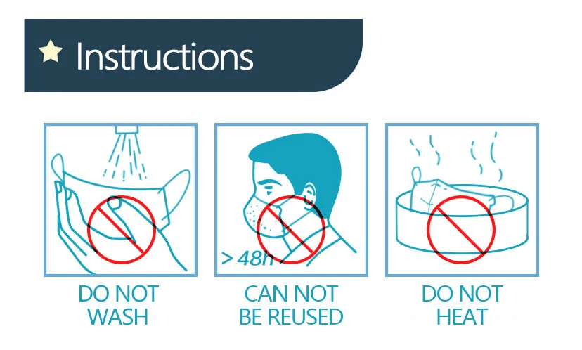 Protective Face Mask KN95 Mask N95 Mask En149