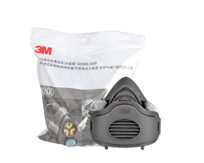 Reusable 3200/3100 Reusable Half Face Mask Respirator Anti-Dusty Industry Mask