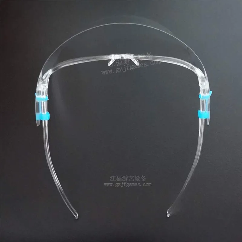 Reusable Clear Anti -Fog Anti -Scratch Eye Rack Face Shield