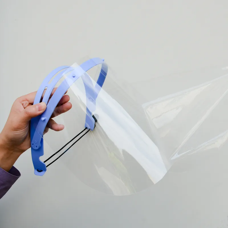 Reusable Clear Face Shield White Safety Face Shield