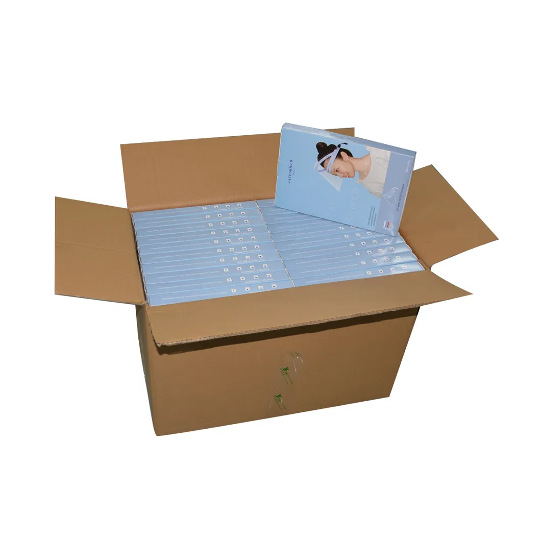Reusable Clear Face Shield White Safety Face Shield