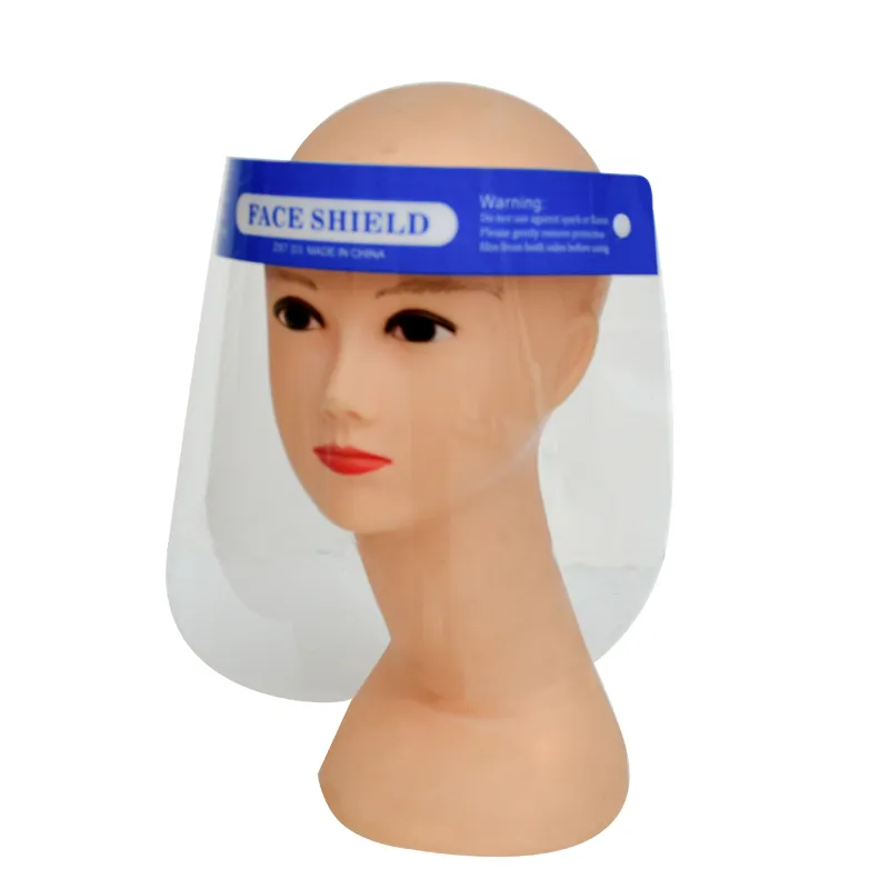 Reusable Clear Face Shield White Safety Face Shield