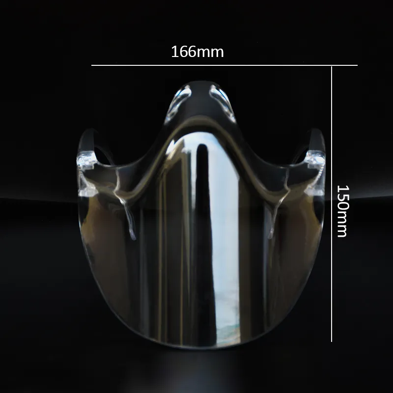 Reusable Clear Face Shield White Safety Face Shield