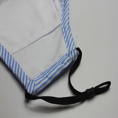 Reusable Cotton Face Mask with Filter, Adjustable Earloop Cotton Face Mask, Anti Pm2.5 Filter Cotton Face Mask, Anti Spray Stripes Cotton Face Mask