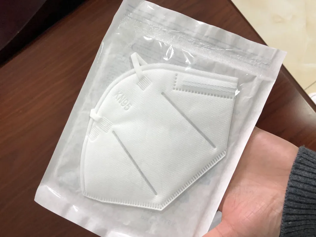 Safety Anti Pollution Dust KN95 White Disposable GB2626-2006 KN95 Face Mask