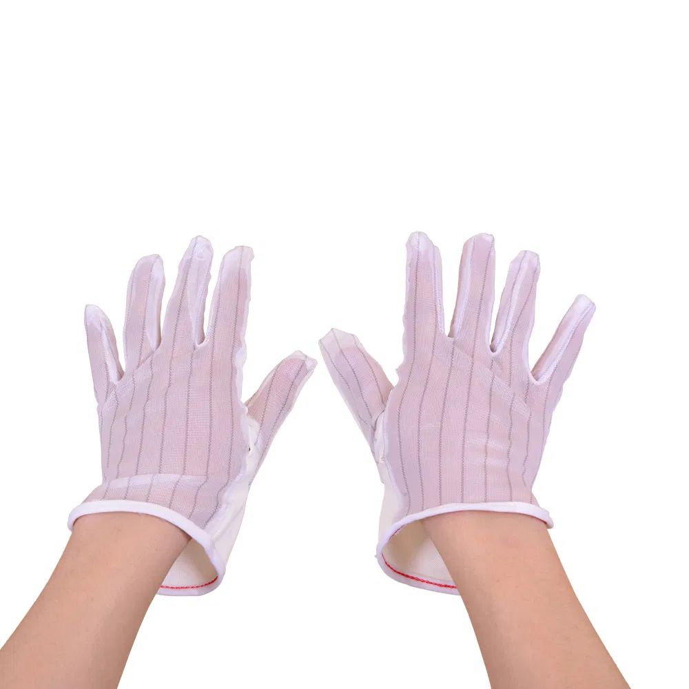 SD Anti-Slip Anti-Static PVC Dotted Glove Lint Free