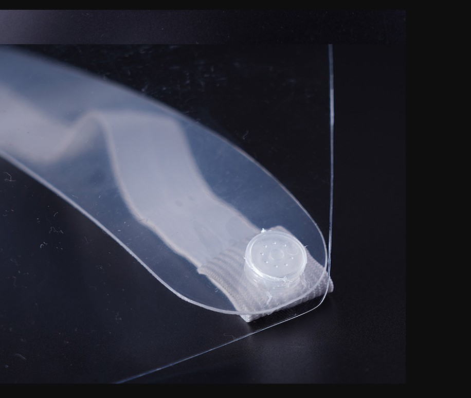 Simple Protective Face Shield Custom Plastic PET mask