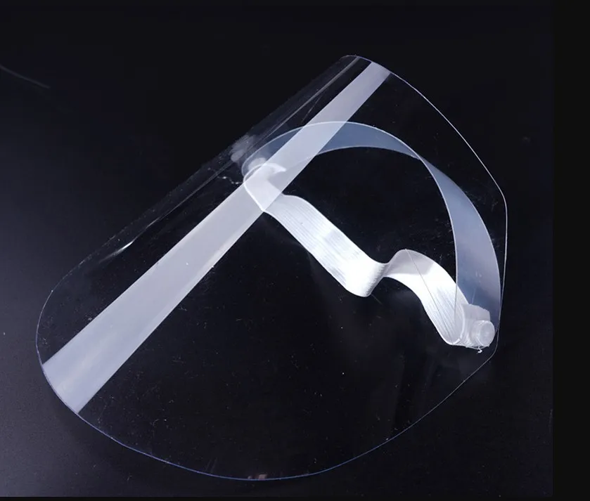 Simple  Protective Face Shield Custom Plastic PET mask