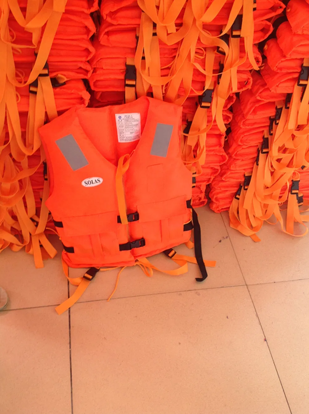 Solas Approved Marine EPE Foam 5564-1 Life Safety Jacket for OEM