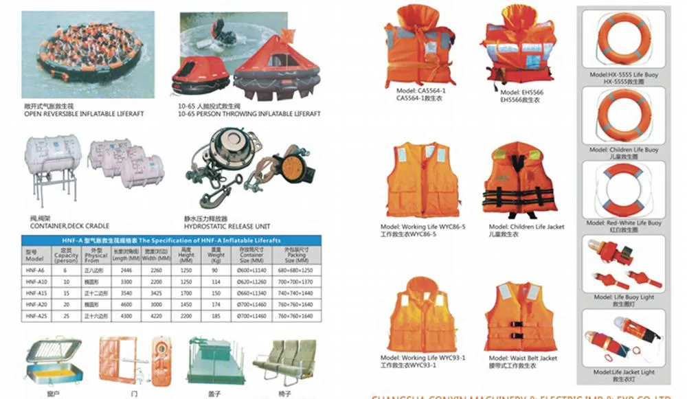 Solas Approved Marine EPE Foam 5564-1 Life Safety Jacket for OEM