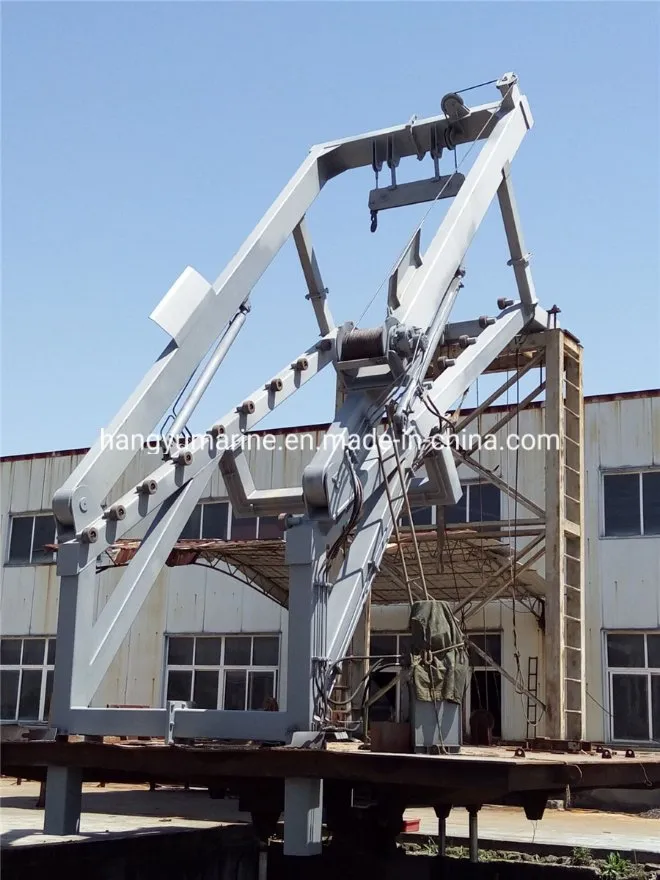 Solas CCS/ABS/BV/RS Approval Freefall Lifeboat Davit