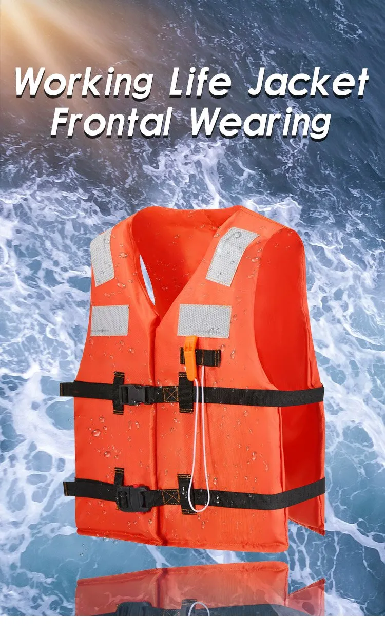 Solas Fashionable Appearance Waterproof Marine Working Life Jacket for Sale