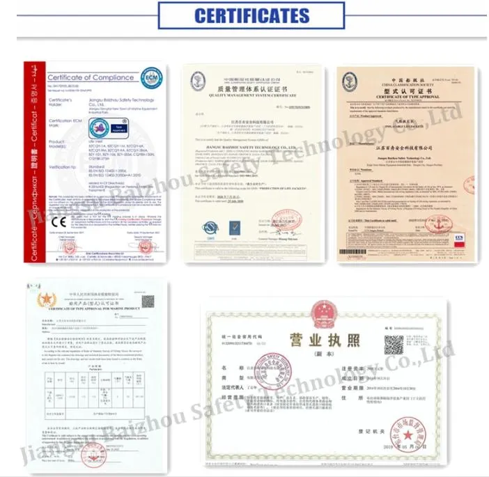 Solas Fashionable Appearance Waterproof Marine Working Life Jacket for Sale