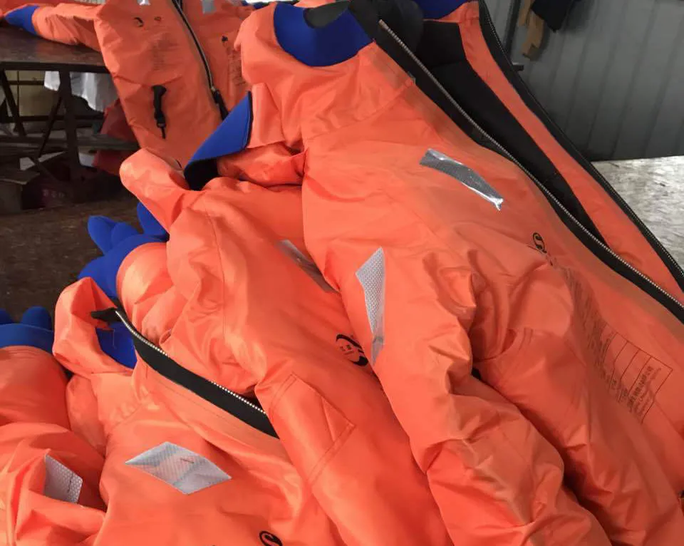 Solas Lifesaving and Survival Marine Equipment Immersion Protective Suit