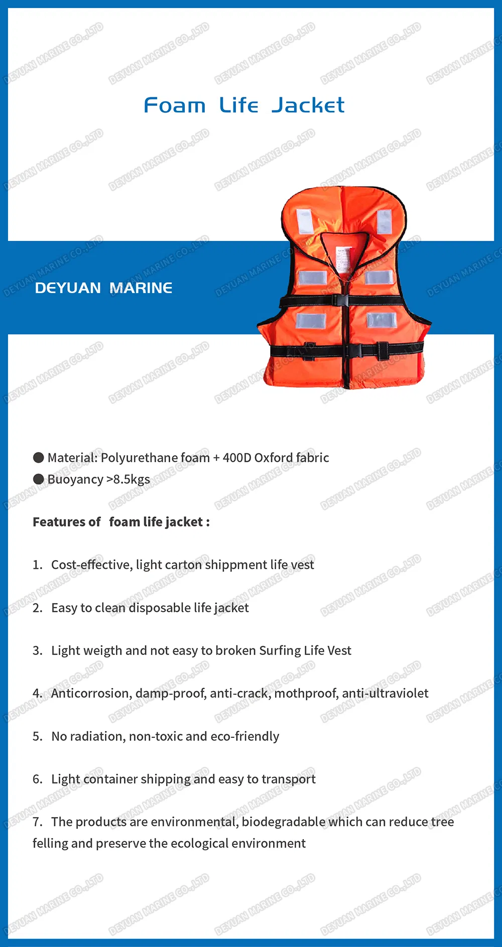 Solas Standard Child Life Jacket