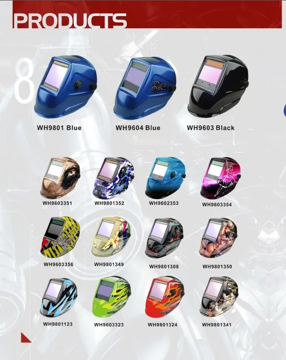 Super Viewing TIG/MIG Auto Darkening Automatic Welding Helmet / Grinding Mask (WH9801)