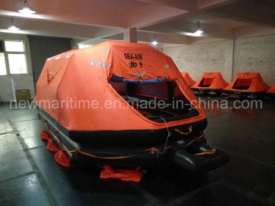 Throw-Overboard Self Inflatable Life Raft