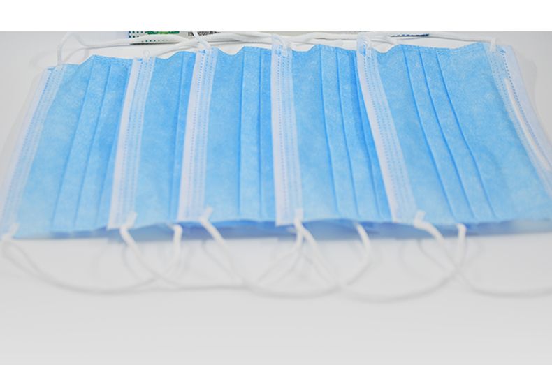 Top Quality 3 Ply Disposable Non-Woven Earloop Face Mask
