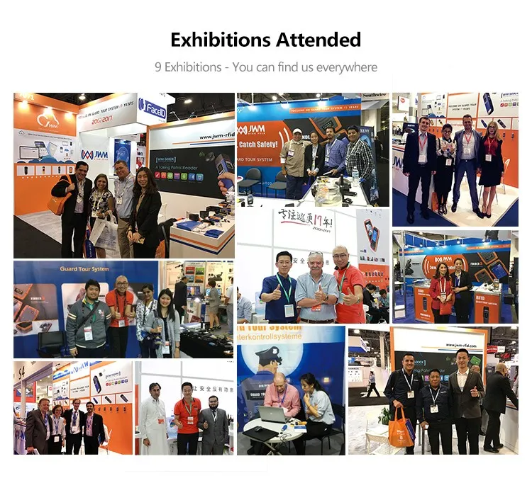 Touch Guard Tour Management Patrol System Solution for Factory