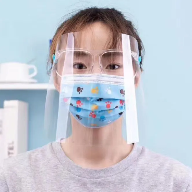 Transparent Lower Price Pet Cover Disposable Anti Droplets Grinding Health Face Shield