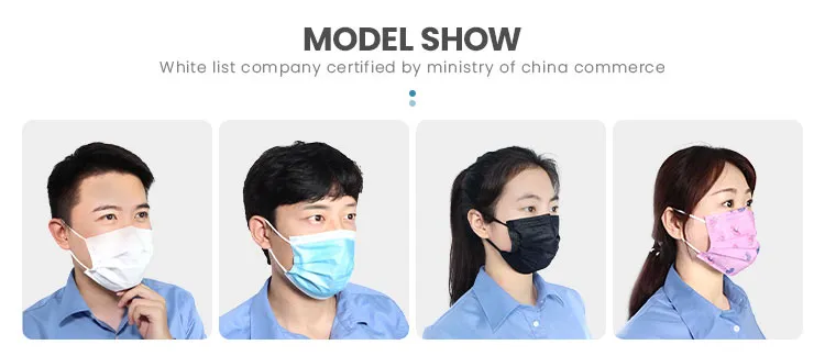 Wego Factory Disposable 3 Ply Non-Woven Face Mask