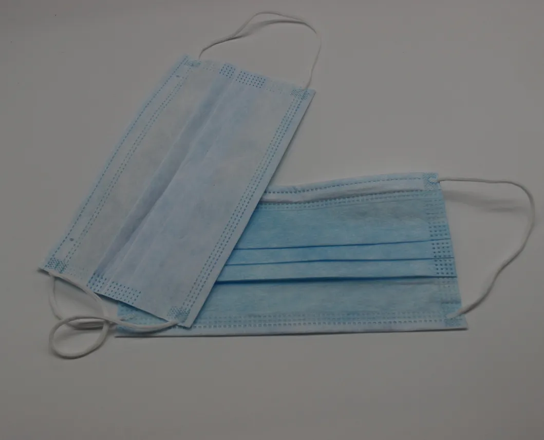 White Disposable Earloop Non Woven Face Mask