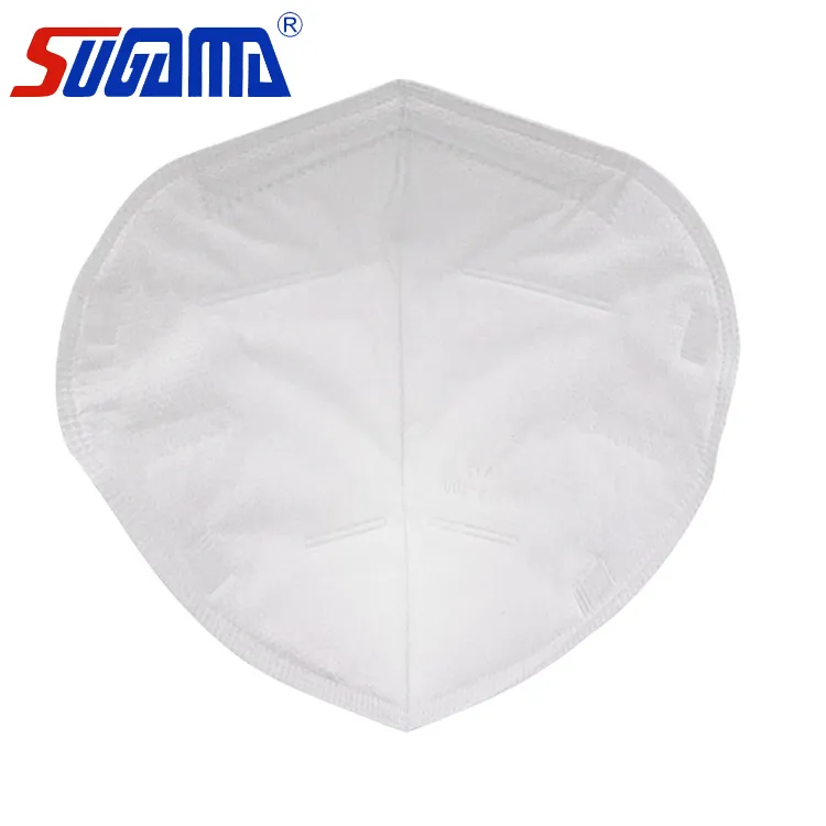 White Earloop Disposable Protective 3D Face Mask Kn 95 Protection