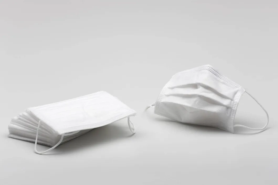 White Face Mask for Children and Adult Disposable Civil 3-Layer Protective Mask