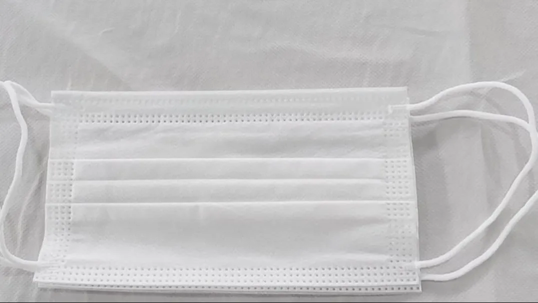 White Face Mask for Children and Adult Disposable Civil 3-Layer Protective Mask