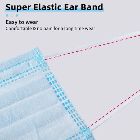 White List Factory Ffp3V Respirator Disposable Horizontal Fold Flat Face Mask in Duckbill-Shape