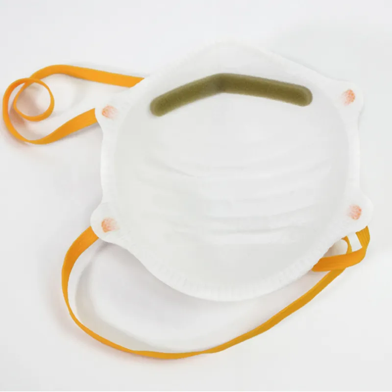 Wholesale Cup Shape KN95 Face Mask Protective Antivirus Disposable Dust Mask White List GB2626 En149