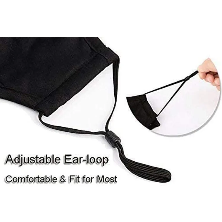 Wholesale Designer Custom Reusable Cloth Blank White Cotton Face Mask