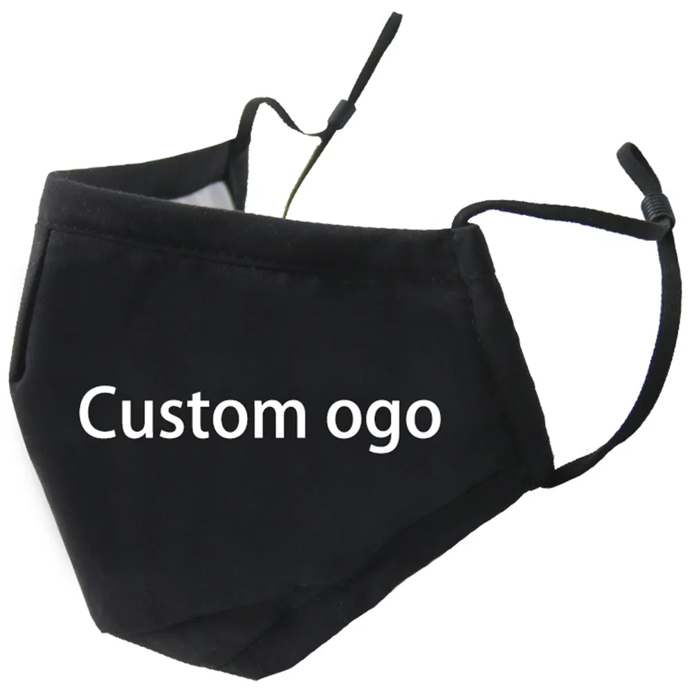 Wholesale Designer Custom Reusable Cloth Blank White Cotton Face Mask