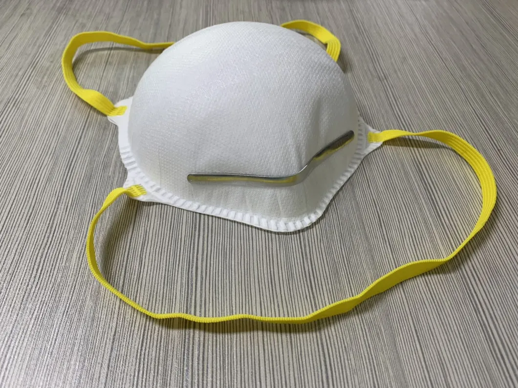 Wholesale EU Type En 149: 2001 Disposable Protective Dust Respirator 4 Ply Non-Woven Face Mask Bowl Cup Type Protective Facial Masks