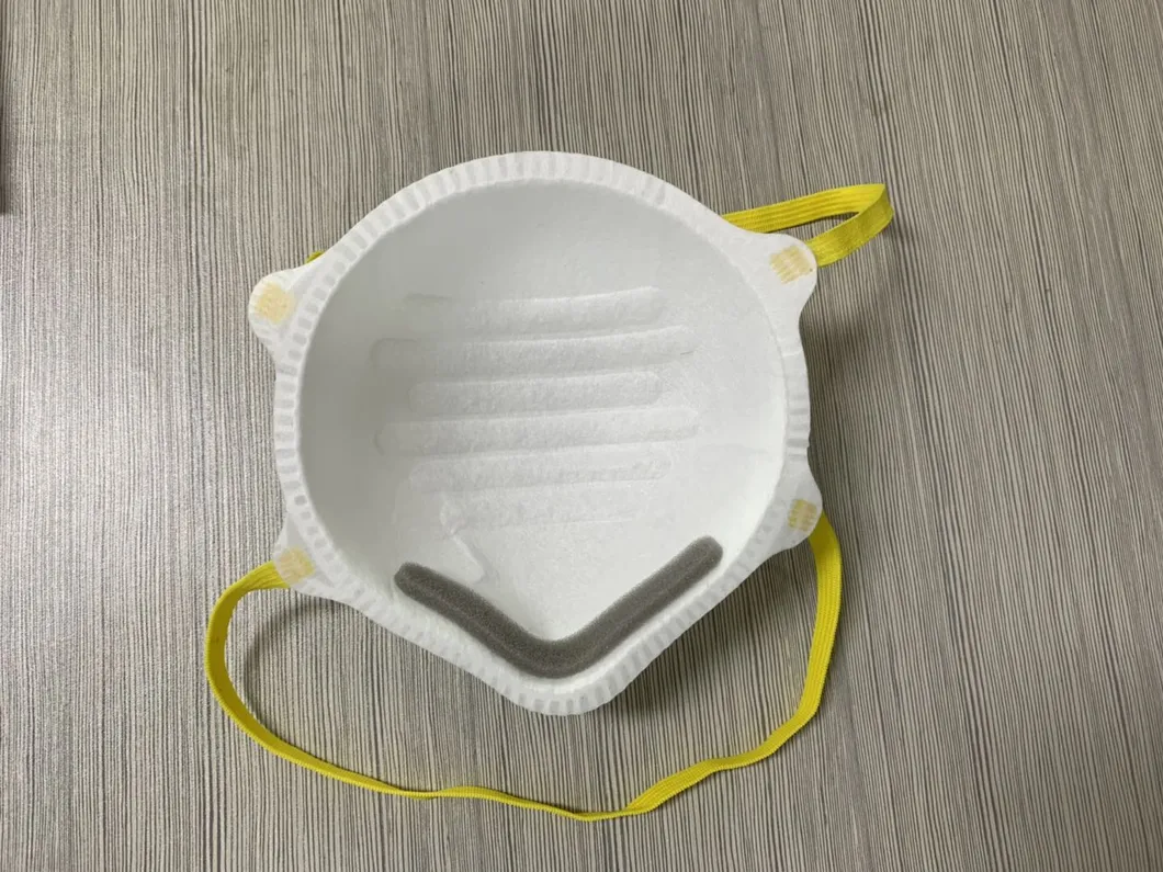 Wholesale EU Type En 149: 2001 Disposable Protective Dust Respirator 4 Ply Non-Woven Face Mask Bowl Cup Type Protective Facial Masks