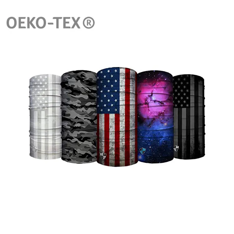 Wholesale Oeko Tex Camouflage Fleece Custom Winter Magic Cotton Neck Gaiter Cigar Bandana Gator Giter Face Mask
